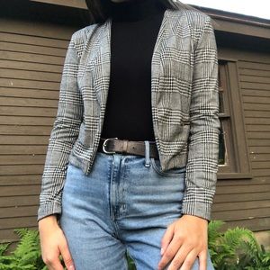 Black and White Blazer